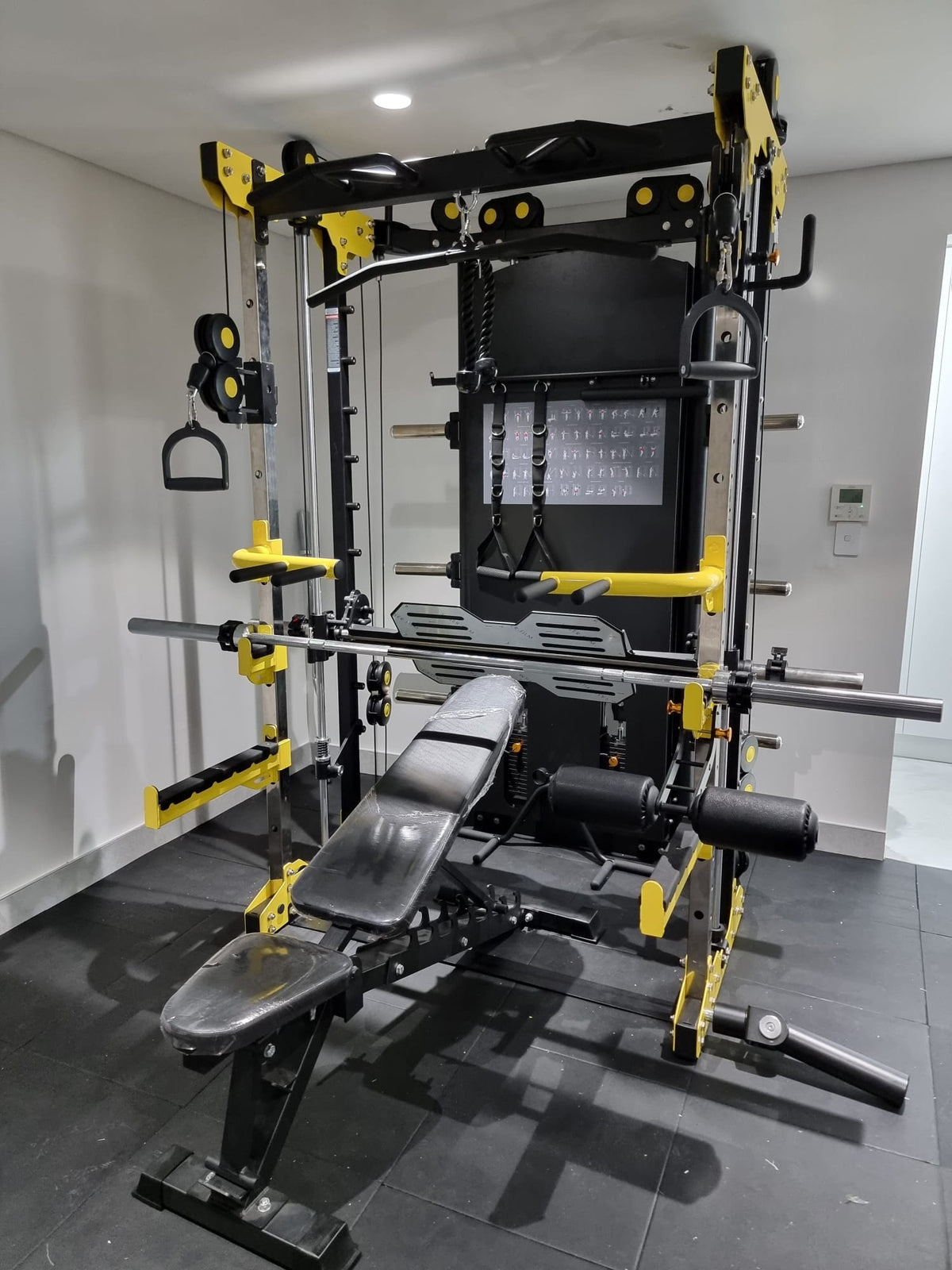 Reload TS1 Smith Machine | All In One Multi Functional Machine + Leg Press - Fitness Hero