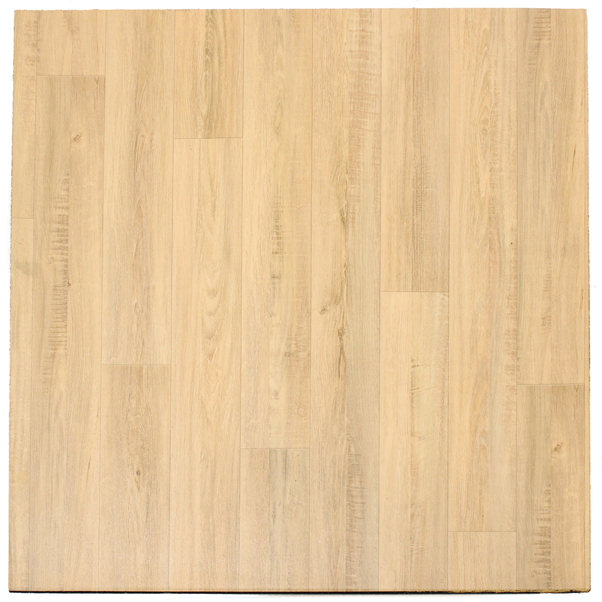 10MM vynil with a light natural wood grain finish