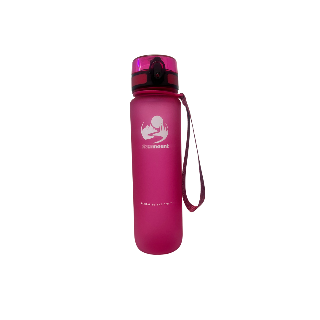 1L Smart Hydration Drinks Bottle pink colour