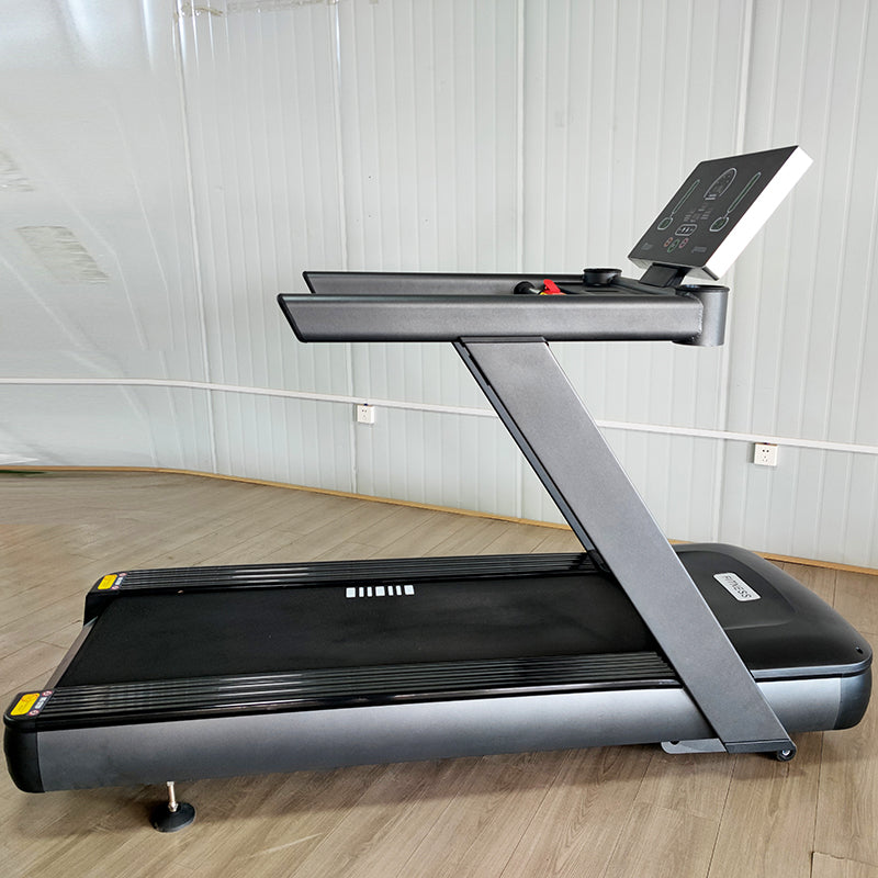 Reload high-performance treadmill with wide running area and shock absorption system