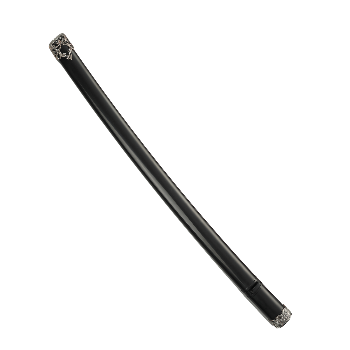 ABS plated training sword scabbards in black, red, blue and white for sword storage and martial arts display.