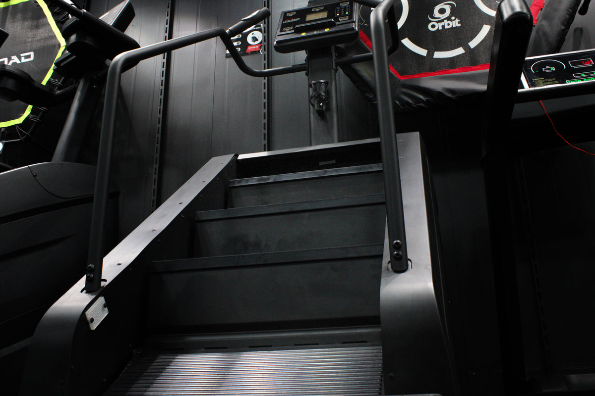 Reload Stair Climber – Steel Steps with LED display console