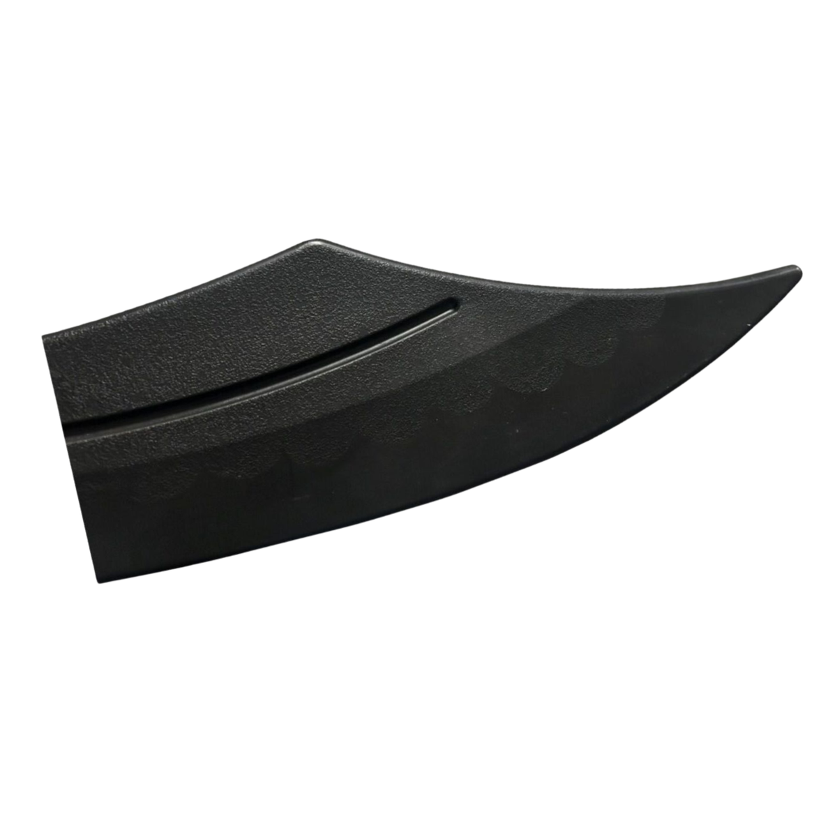 Black 87cm polypropylene Kung Fu Dao broadsword for traditional martial arts forms and controlled training.