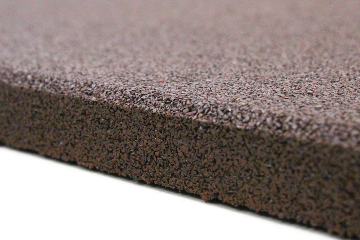 Red Rubber Gym Flooring Tile 20mm thickness