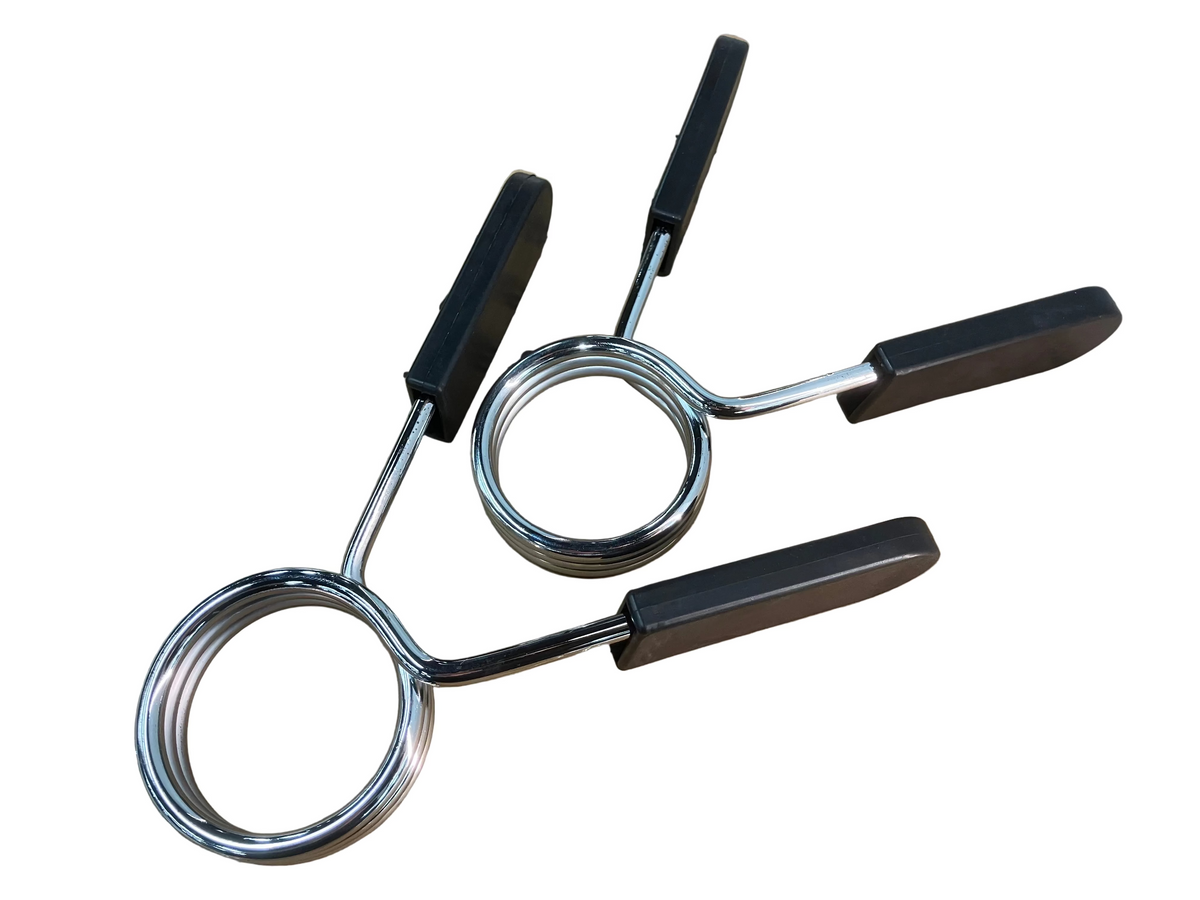 pair of 50mm olympic barbell clips