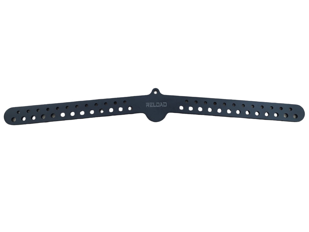 Reload Long Adjustable Cable Lat Bar – Matte Black Finish