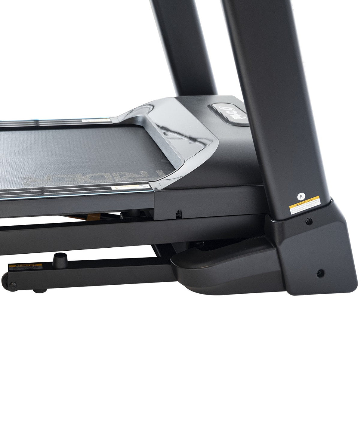 Foldable StarStrider SS55C Treadmill with compact design for home storage