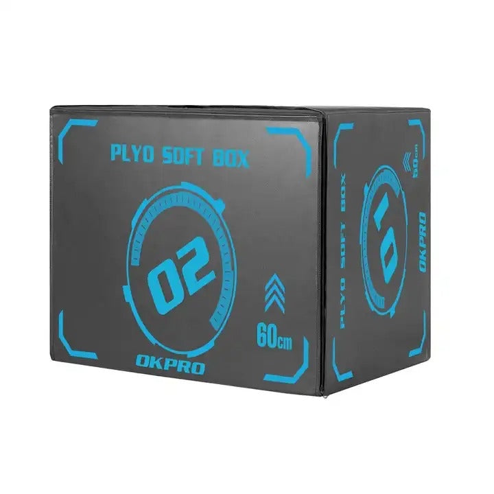 3-in-1 High Density Foam Plyo Box + PVC Cover - Fitness Hero