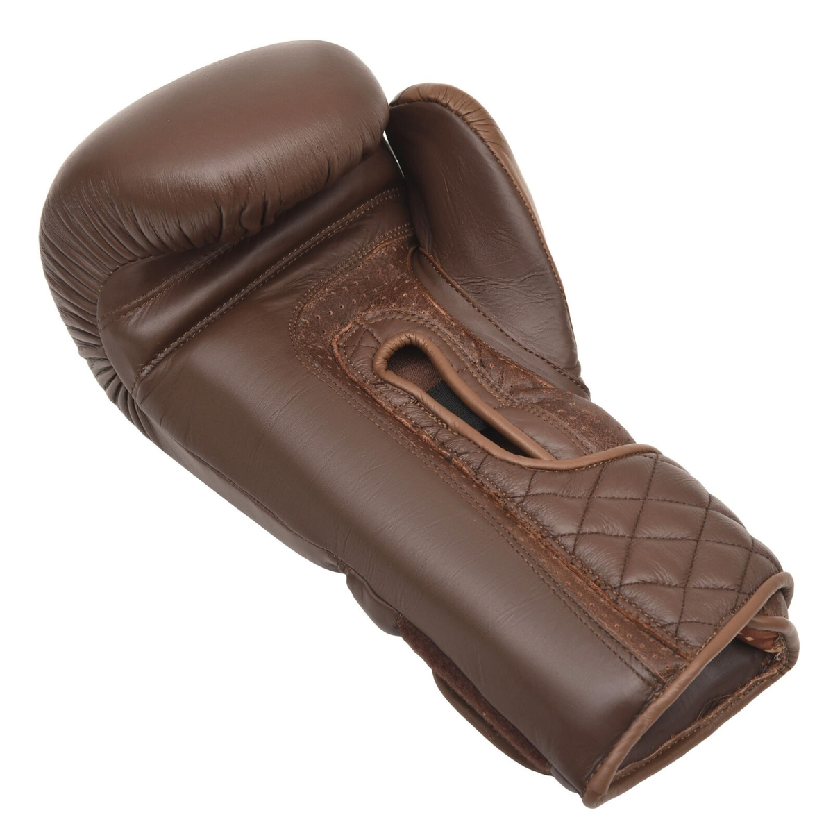 Morgan 1918 Heritage vintage brown leather boxing gloves for sparring and bag work