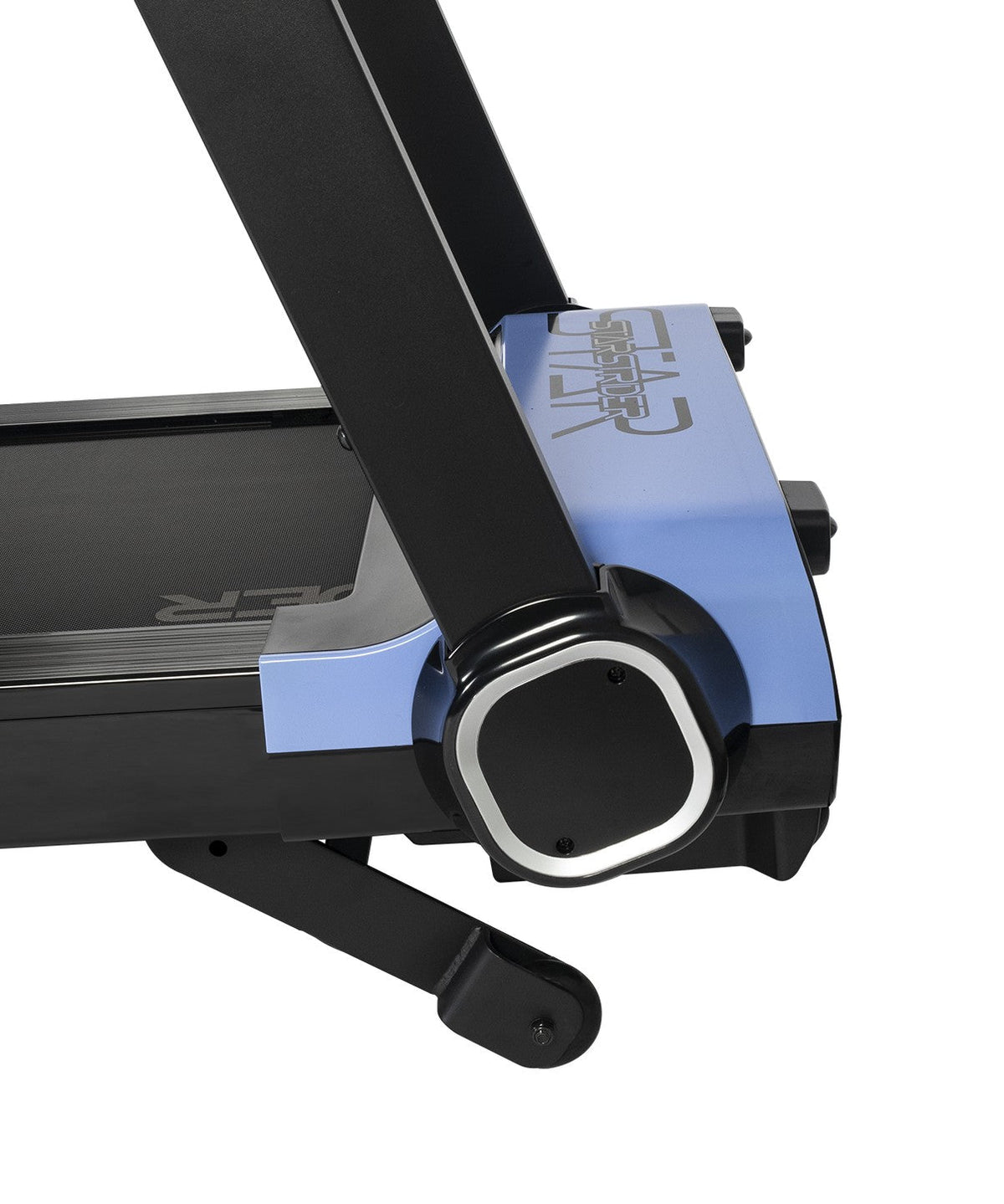 Foldable StarStrider SS450 Treadmill designed for compact home storage