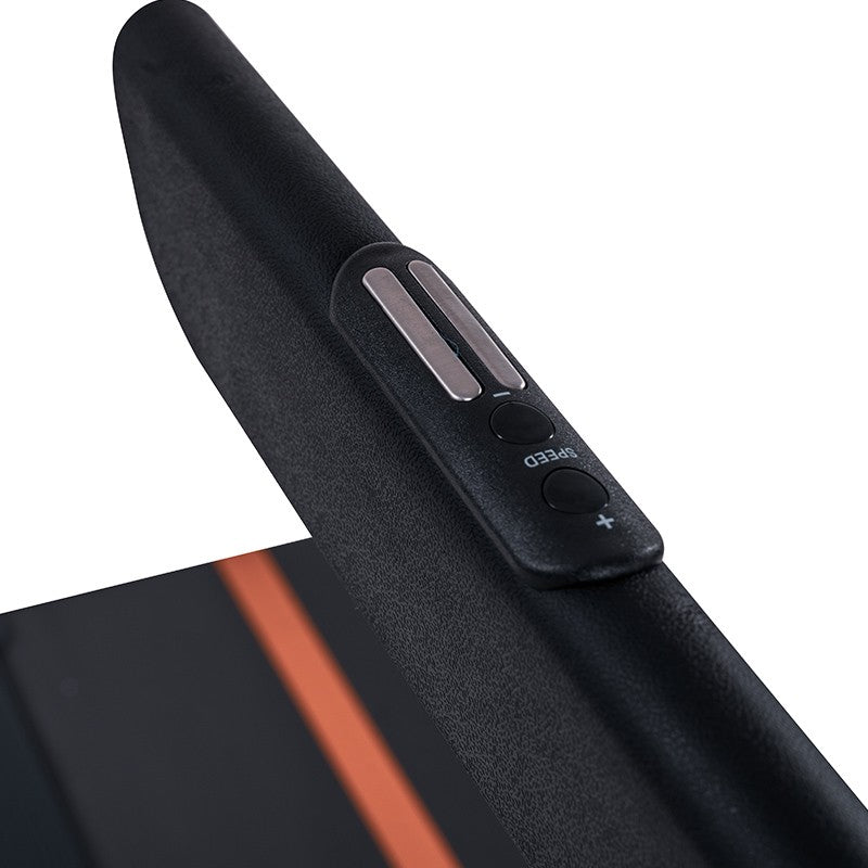 Silicone gel shock absorption system on the Starlite SL3 Pro Treadmill deck