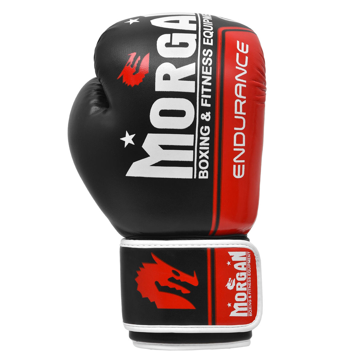Morgan V2 Endurance Pro boxing glove hook and loop wrist closure