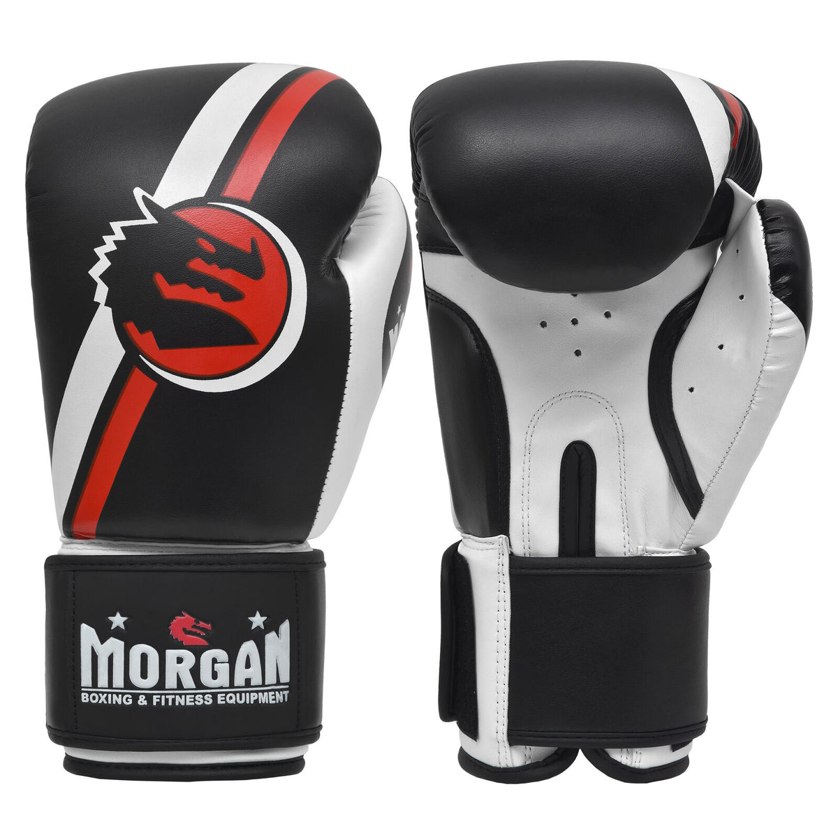 Morgan V2 Classic boxing glove with 3 inch velcro wrist strap