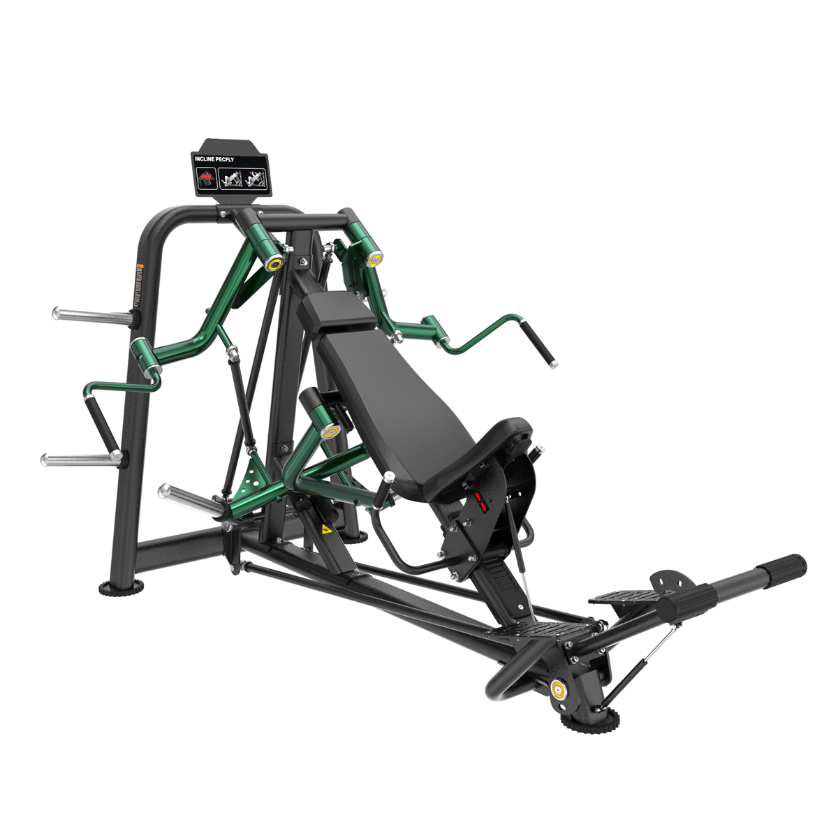 Vortex Incline Pec Fly plate loaded commercial gym machine - Reload by Fitness Hero Sydney
