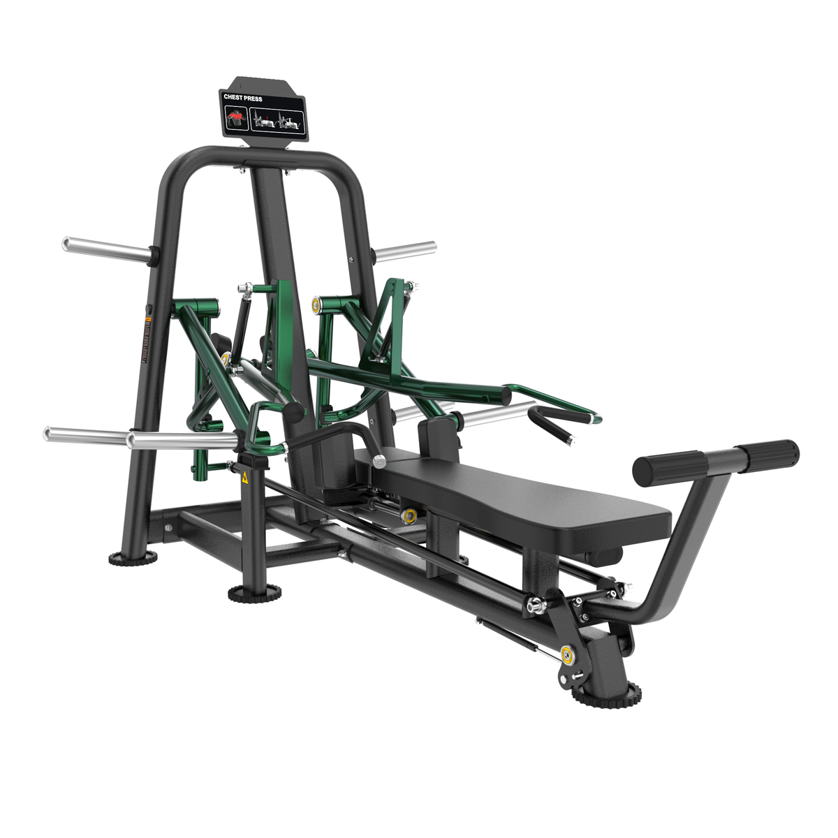 Vortex Laydown Chest Press V2 plate loaded commercial gym machine - Reload by Fitness Hero Sydney