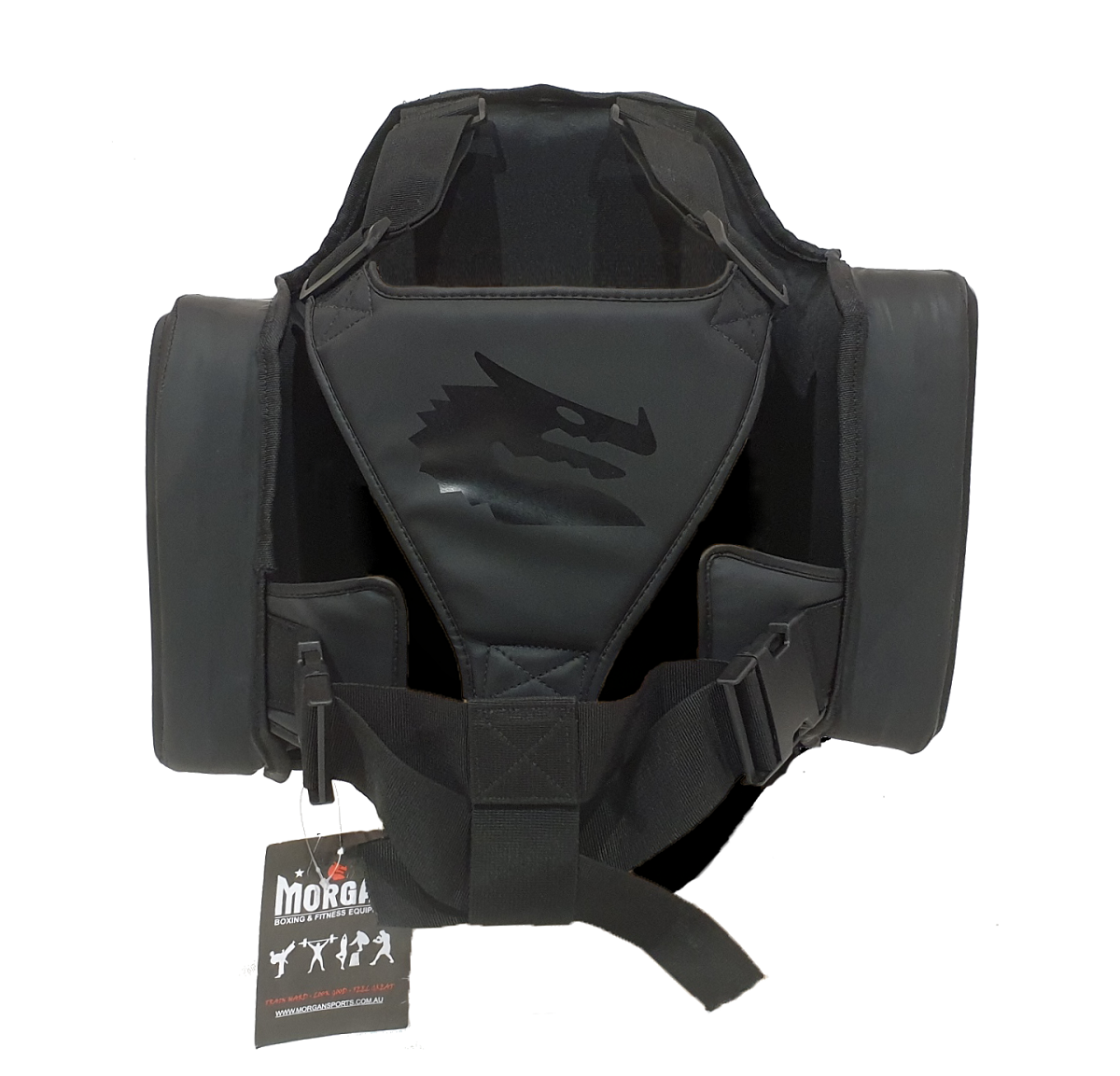 Morgan B2 coaches chest guard for taking body shots in training