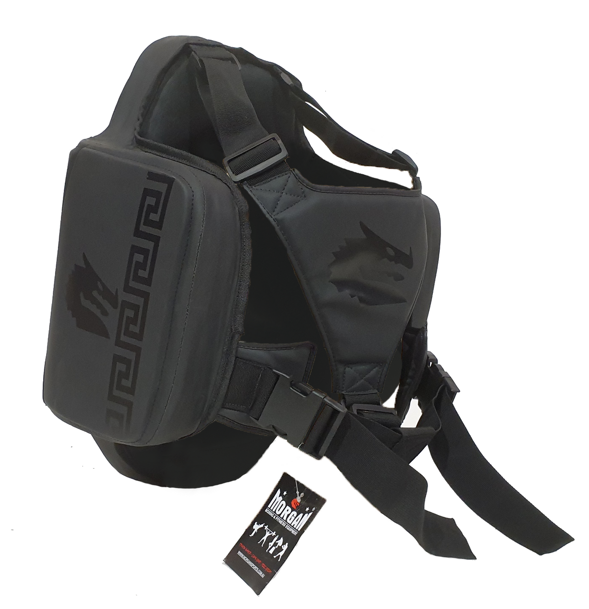 Morgan B2 chest and body protector adjustable safety straps
