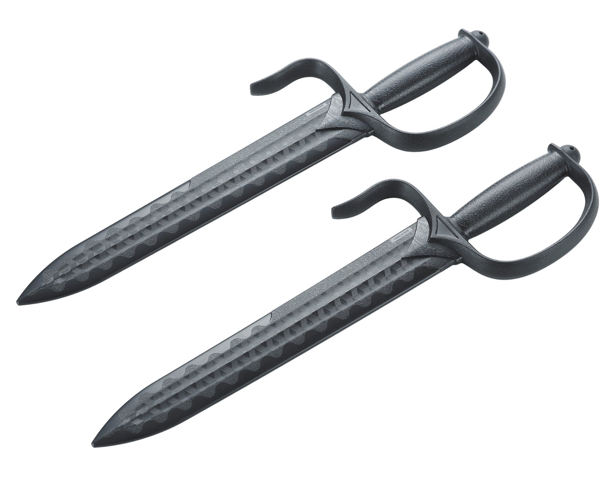 Training Sai Knives – Polypropylene Martial Arts Weapons Pair 48cm Training Swords