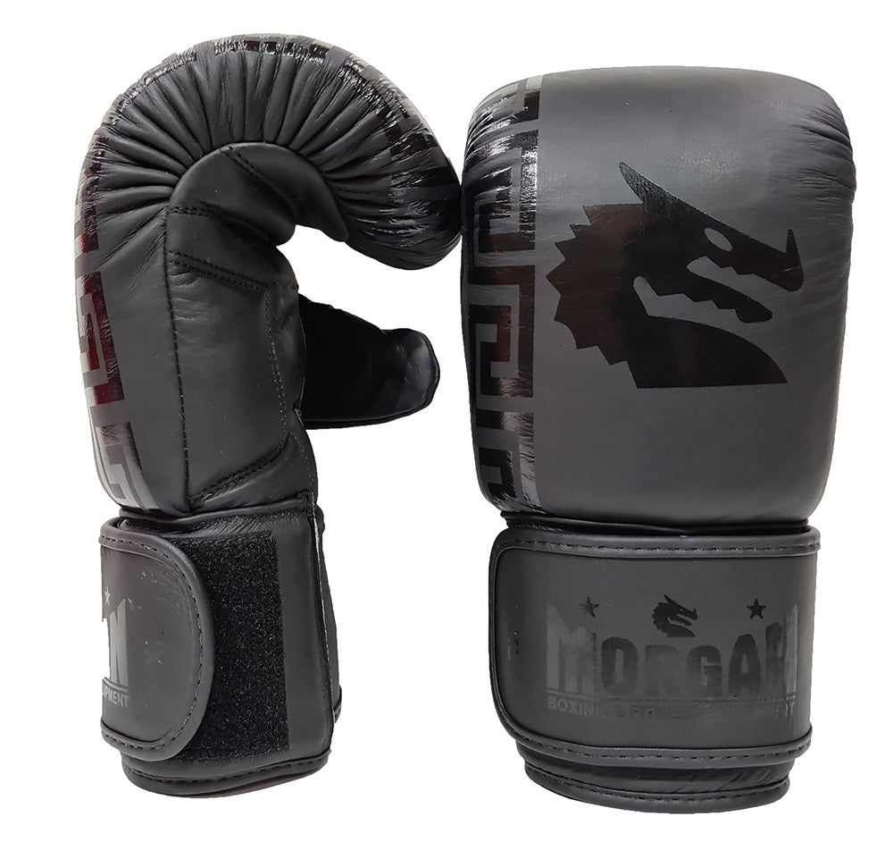 Morgan B2 Bomber Leather Bag Mitts - Fitness Hero