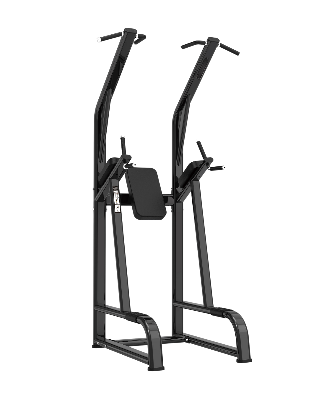 Solaris Series chin up and dip station power tower TN44 - commercial multi-grip pull-up bar, dip bars and knee raise supports