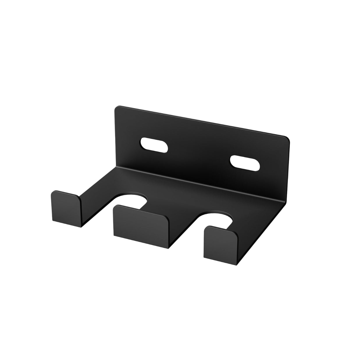 Wall Mounted Double Barbell Holder - Front View - Commercial Grade Fitness Hero