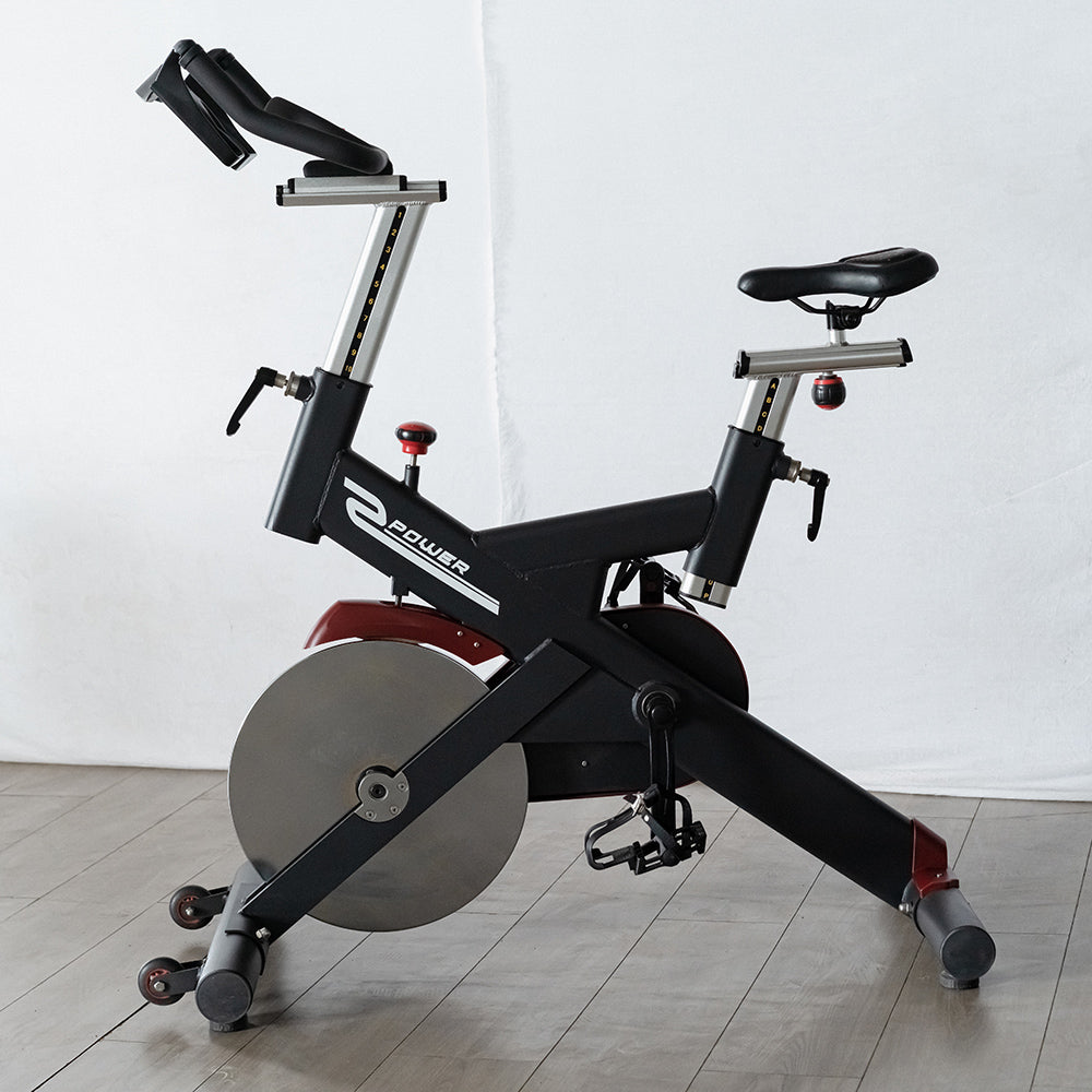 Heavy-duty 18 kg flywheel spin bike by Reload