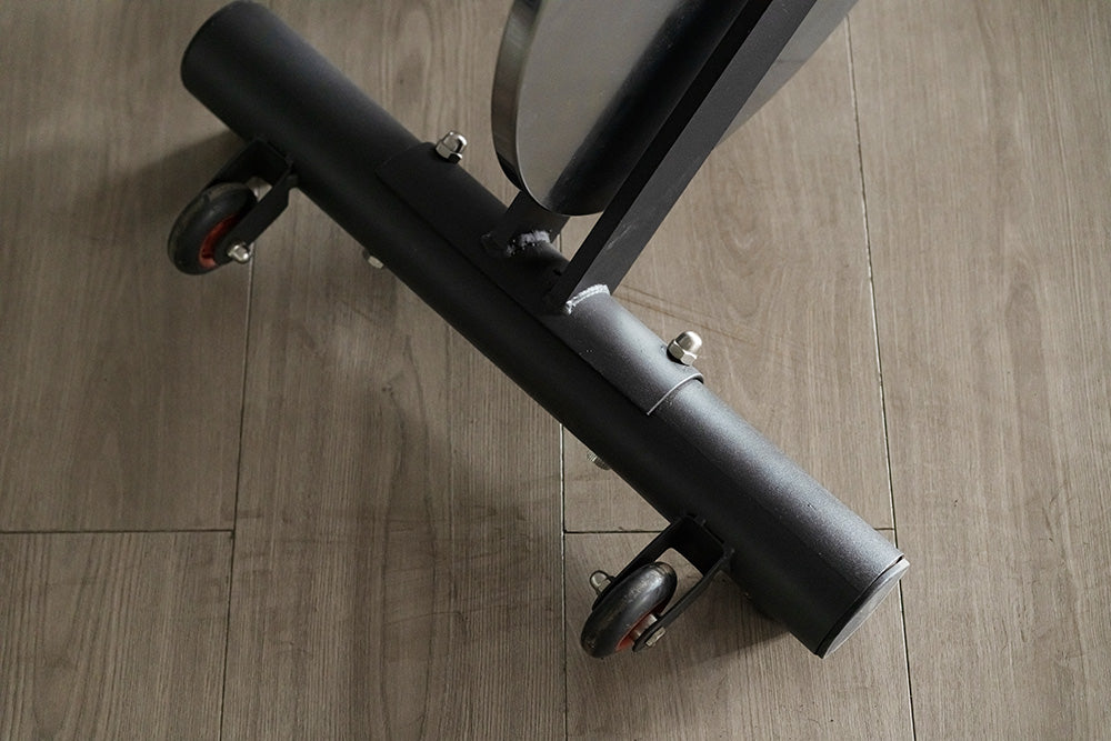 Reload GT belt-driven spin bike with easy to move wheels