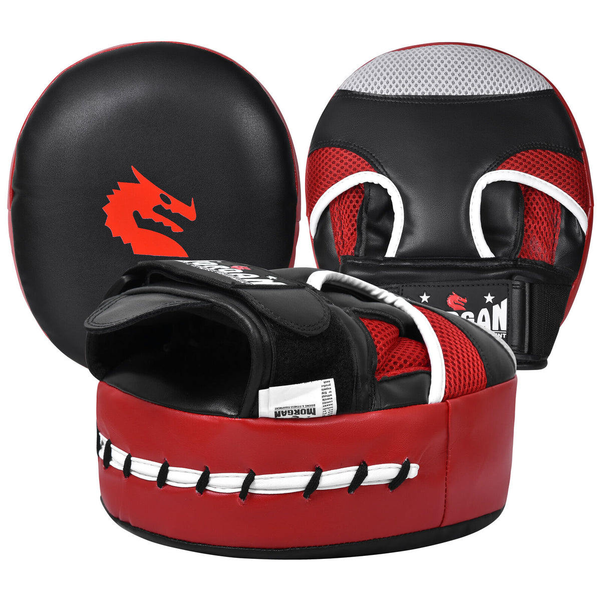 Morgan V2 Air Dome Focus Pads, pair, front view