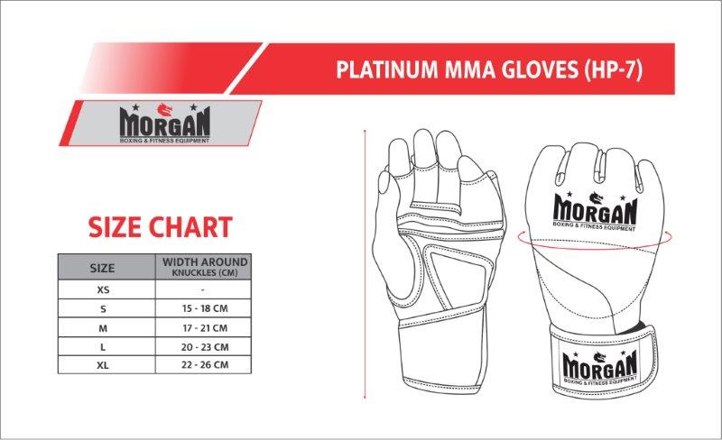 Morgan V2 Platinum MMA Gloves - Fitness Hero Brand new