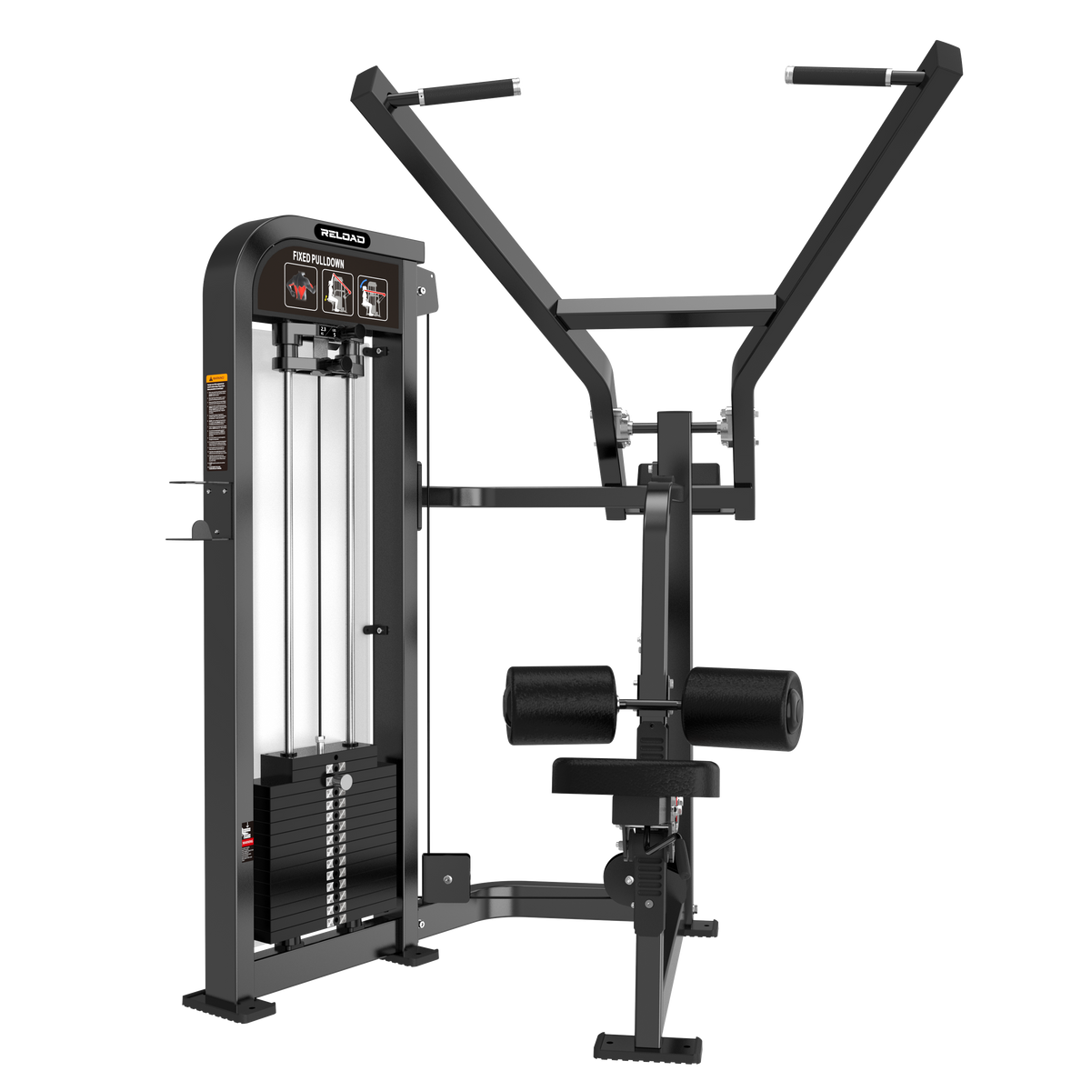 Reload HS-X Series fixed pulldown pin loaded machine HS06 - commercial fixed-arm lat pulldown
