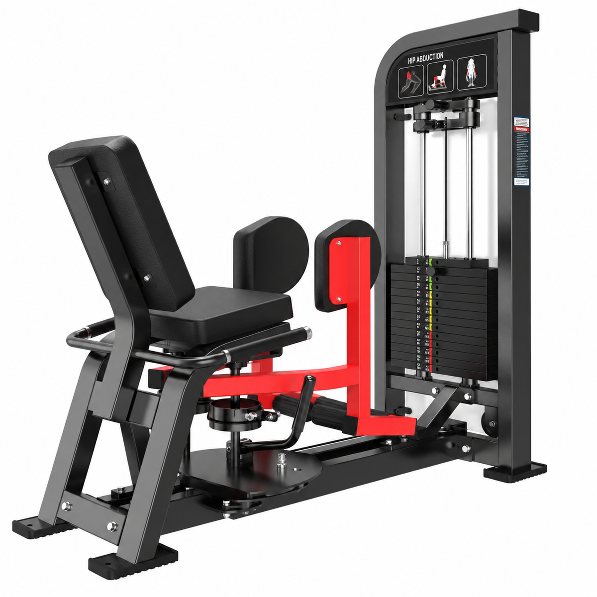 HS-X Series abductor HS16 - matte black render