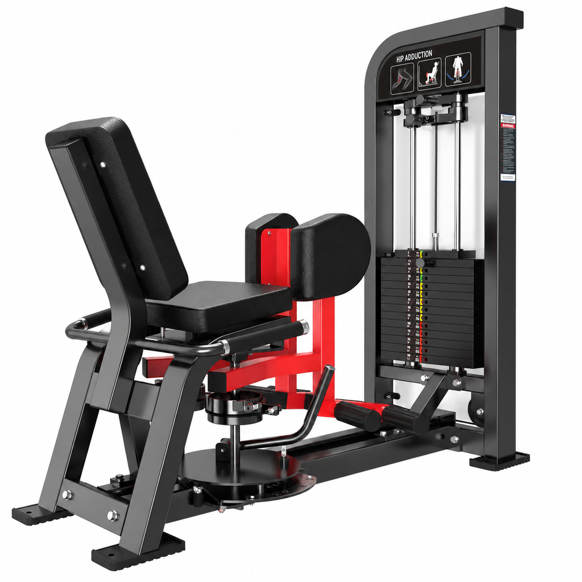 HS-X Series adductor HS17 - matte black render