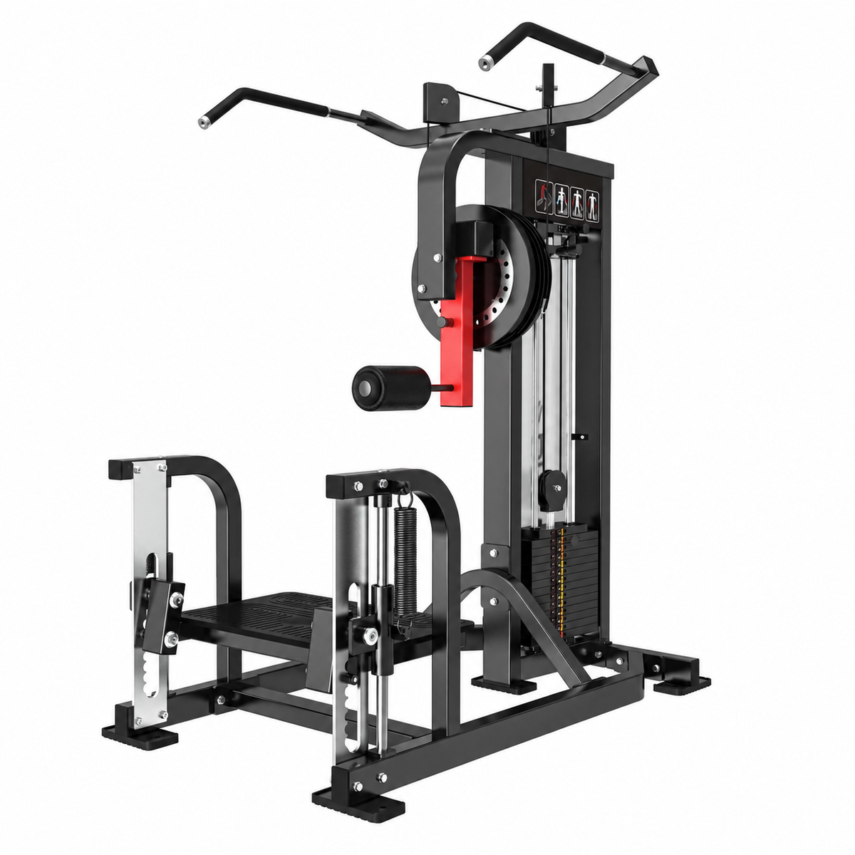 HS-X Series multi hip and glute HS20 - matte black render