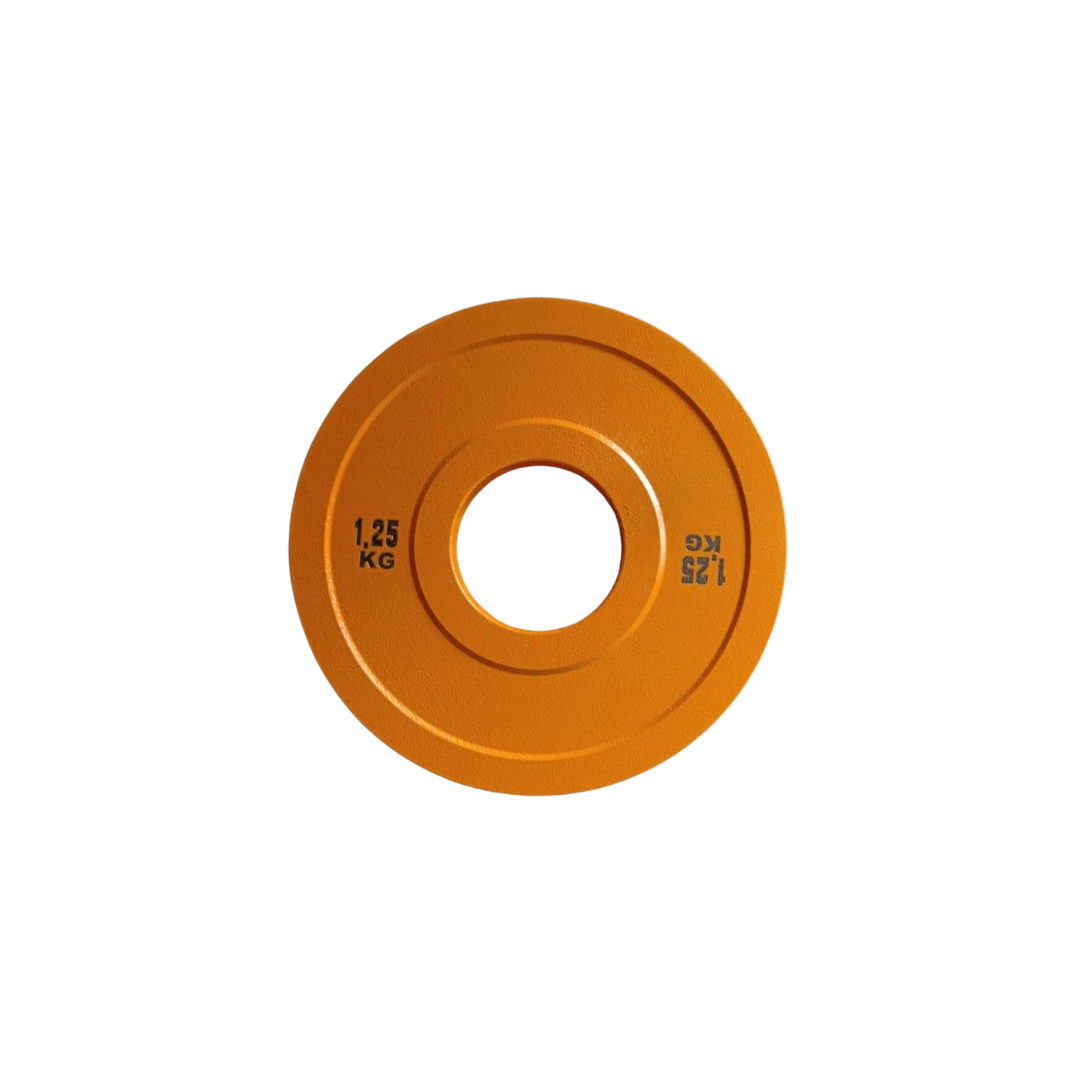 Reload cast iron fractional plate pair 1.25kg - Olympic micro loading change plate