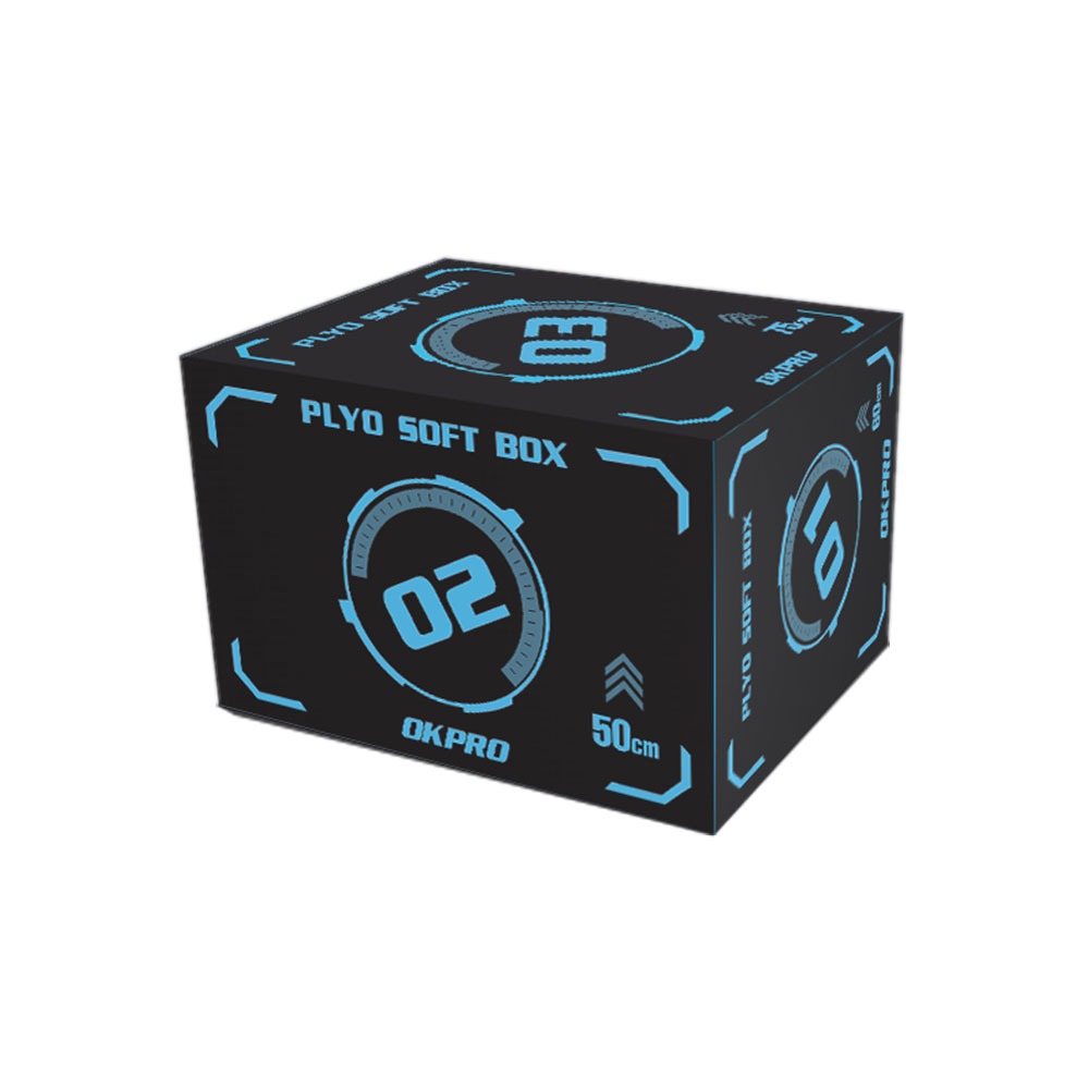 3-in-1 High Density Foam Plyo Box + PVC Cover - Fitness Hero