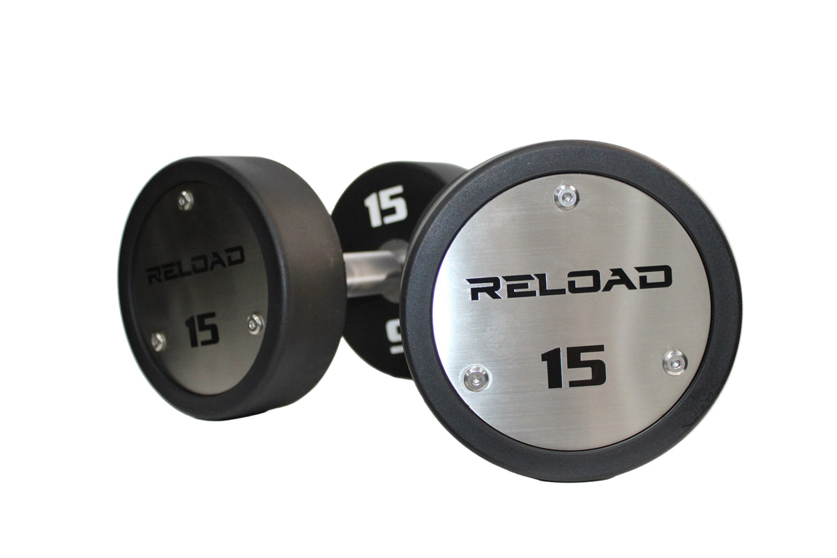15kg Round premium Reload Dumbbells