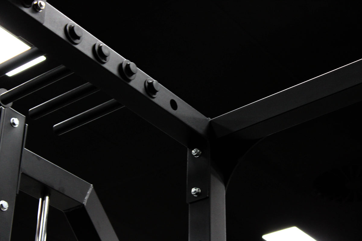 Commercial Grade Power Rack fitness hero weightlifting gym equipment