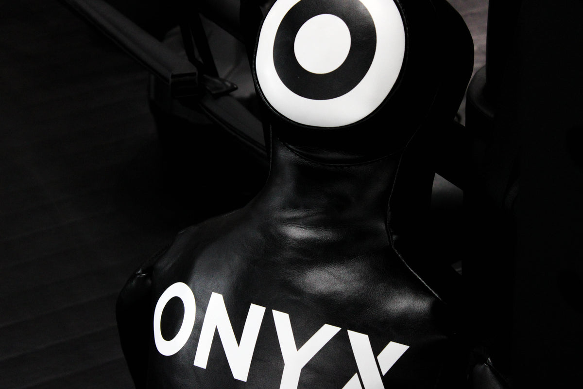 ONYX Shadow Grappler kneeling tactical dummy