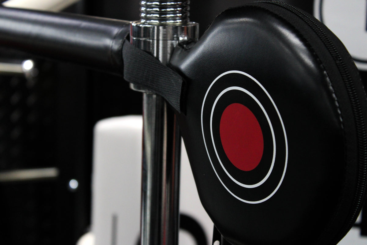 spinning reflex boxing bar with dummy head wall mount reflex trainer