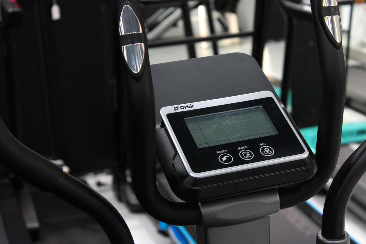 Orbit flo strider elliptical cross trainer gym cardio equipment close up