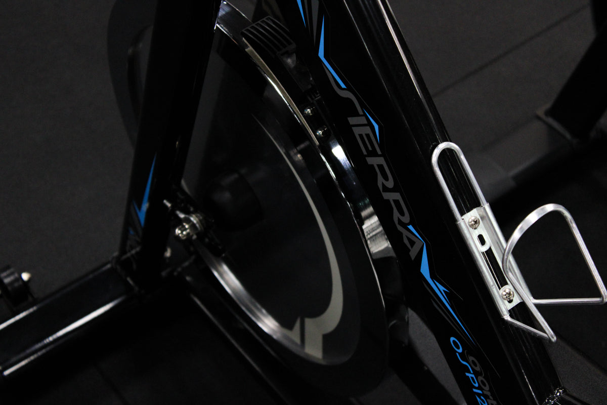 Orbit sierra spin bike cardio gym equipment close up