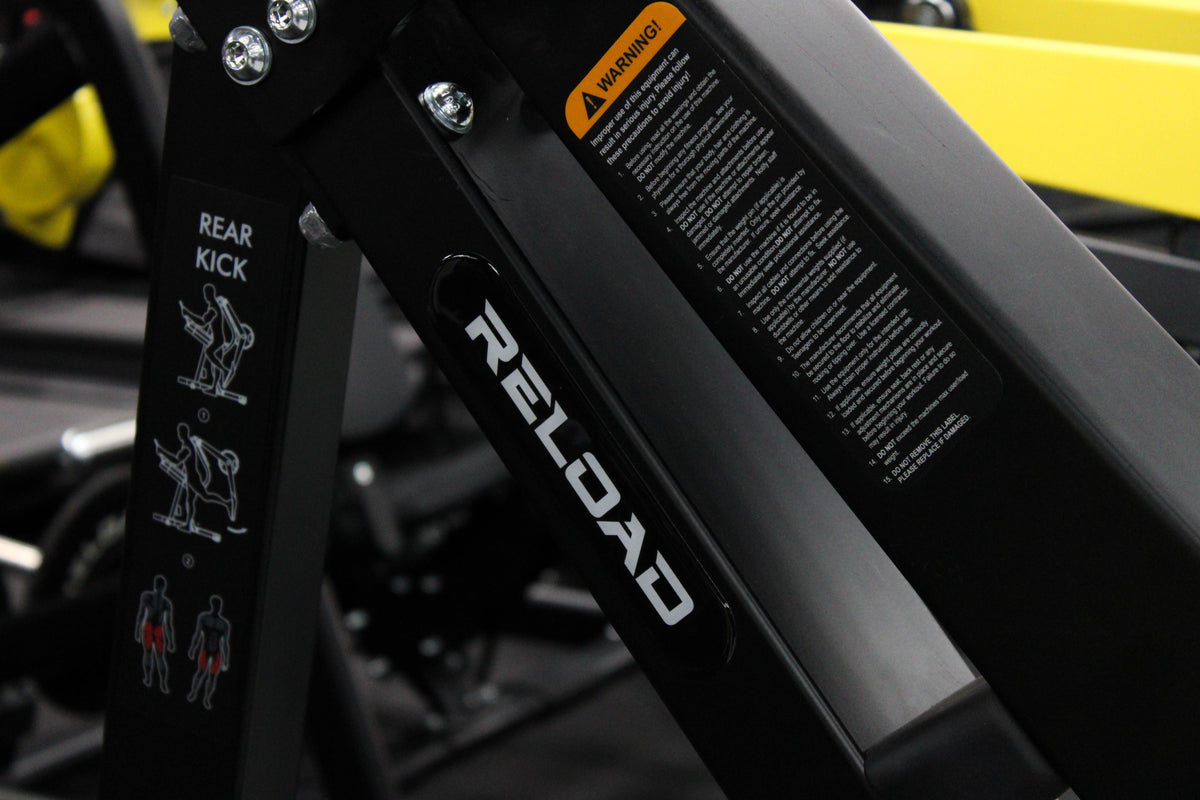 Solaris Rear Kick Back Plate Loaded Glute Machine