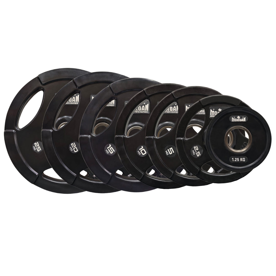 Morgan 100kg Olympic Weight Plates Package