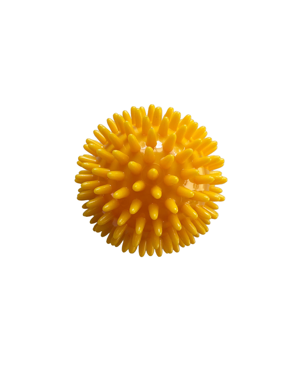 Yellow Spiky Massage Ball – Muscle Recovery and Mobility
