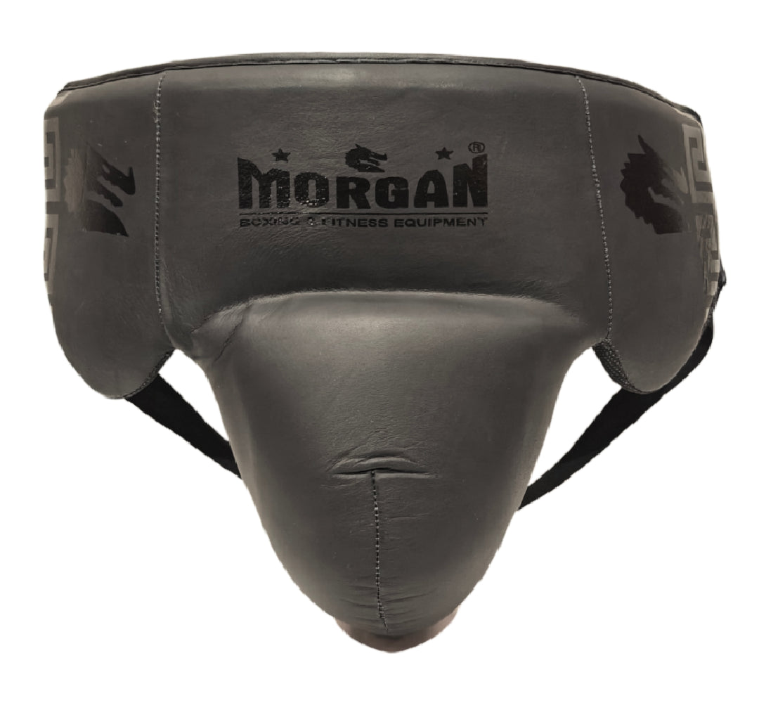 Morgan B2 Bomber Leather Groin Guard - Fitness Hero