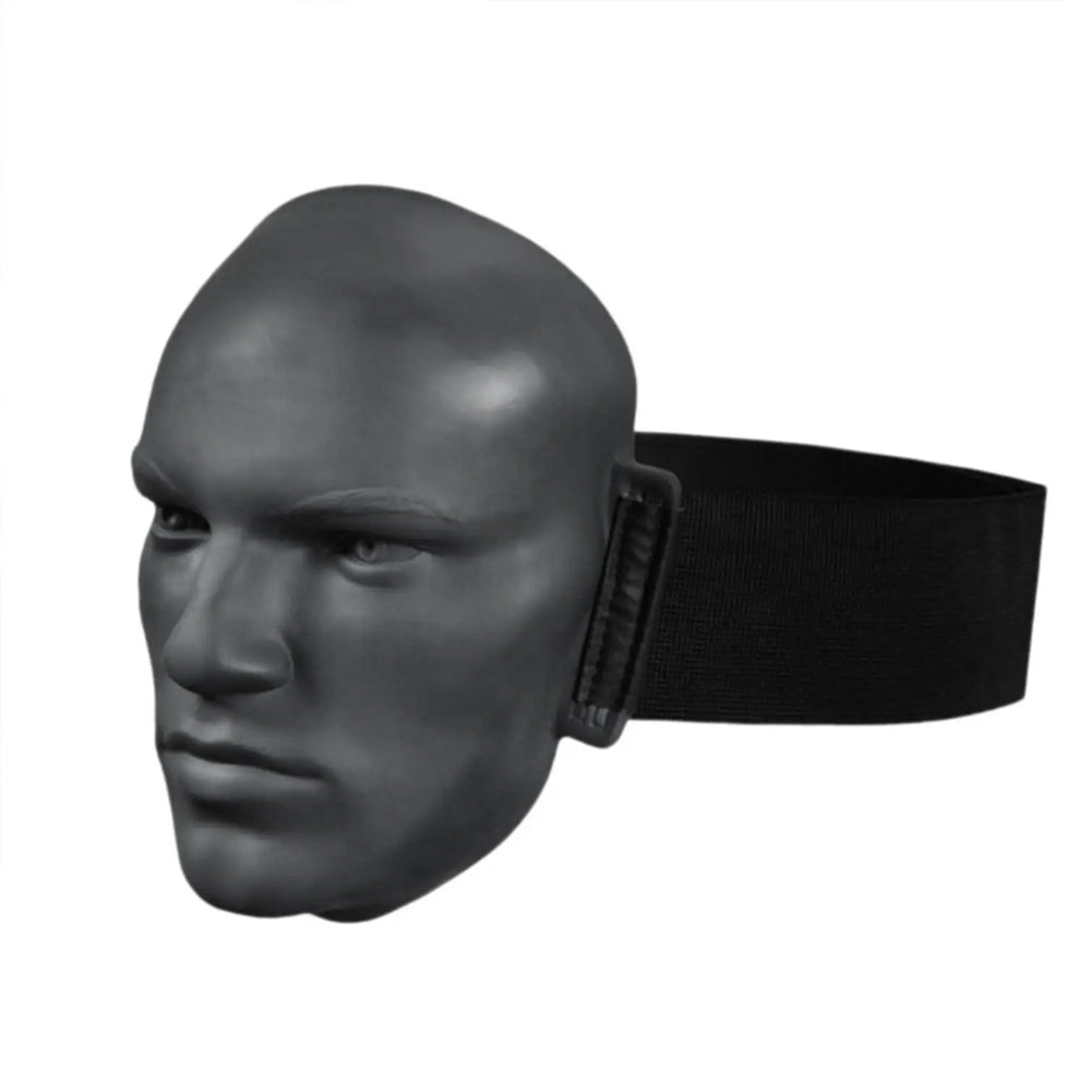 Boxing bag face target attachment for head shot striking accuracy training