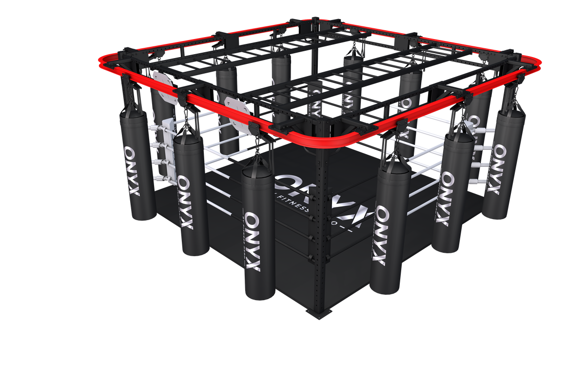 Onyx Liftable Boxing Ring | Matrix Style Combat Rig