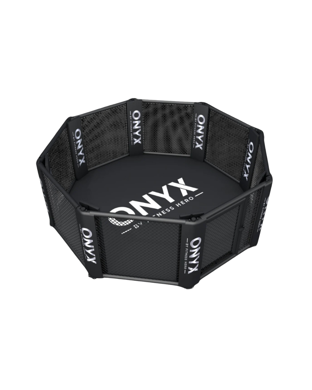 Onyx MMA cage fully customisable, promotional graphic