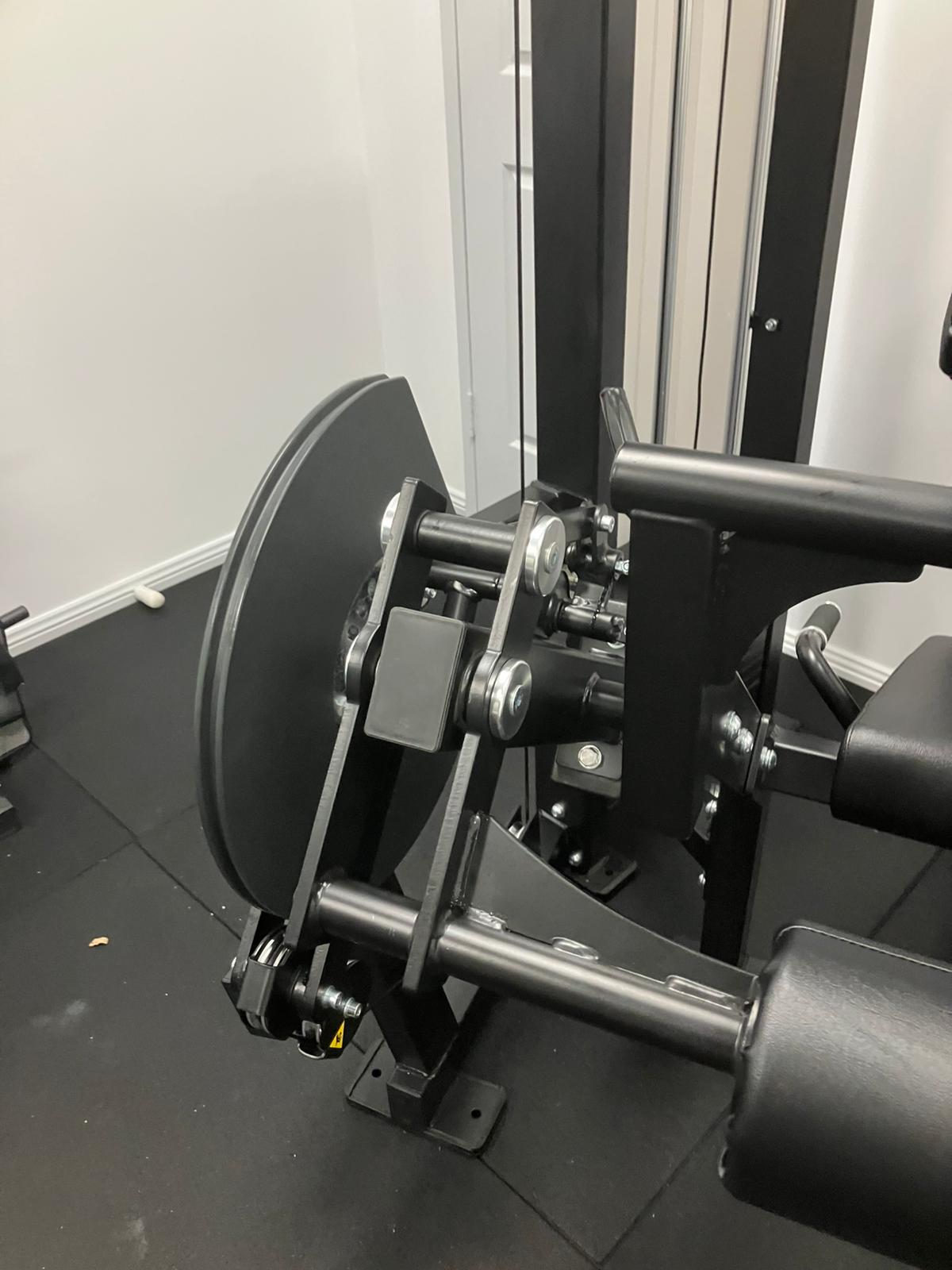 Close of the T-Max series dual leg machine