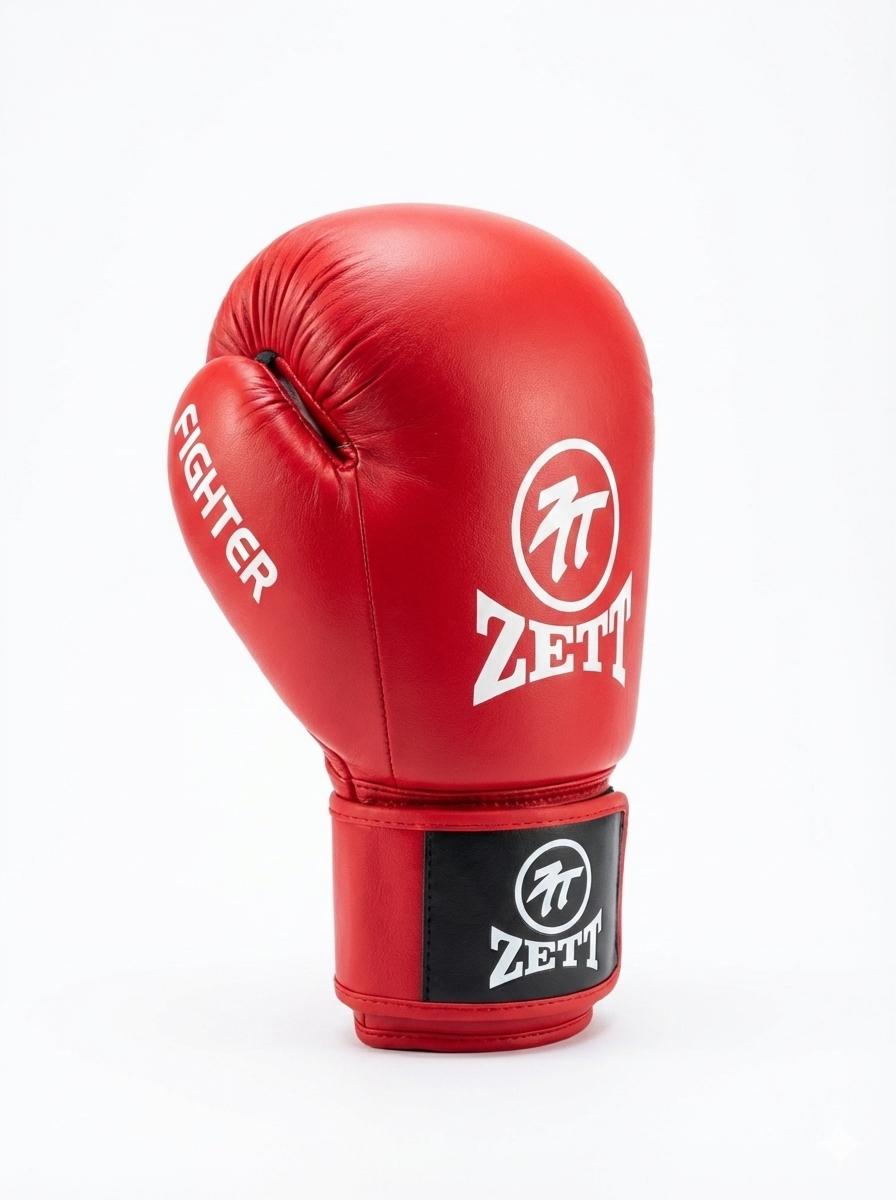 Zett Fighter boxing gloves, wrist strap detail
